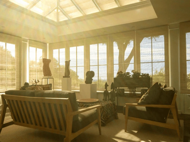 GRANTS CASE Charm of Traditional Shading in David Salisbury Orangery