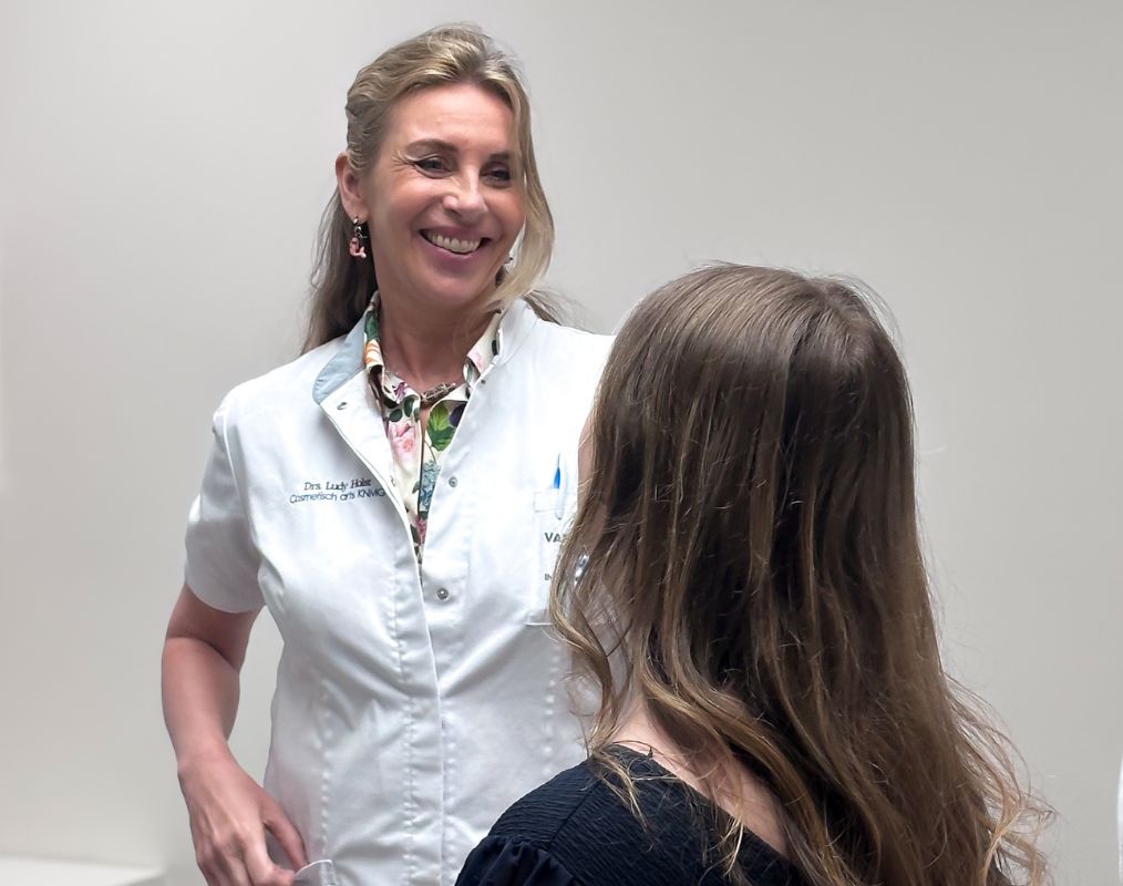 behandelen met Hyaluronzuur fillers