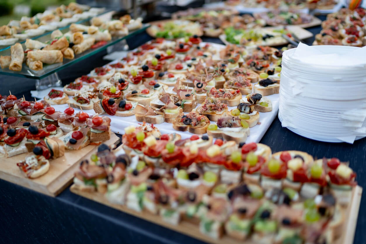 Catering sains a barcelone