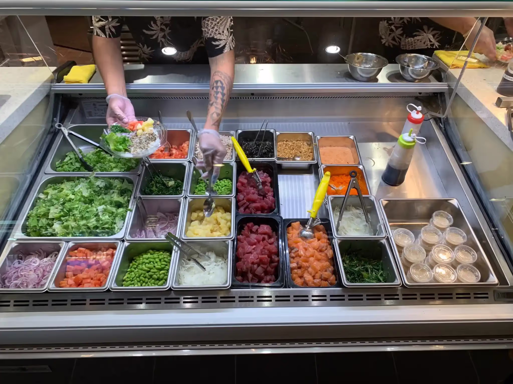 Traiteur Catering de Pokes Hawaïens Barcelone