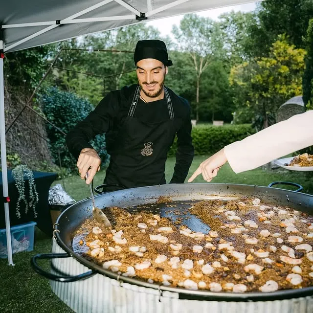 Paella Birthday Catering in Barcelona