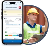 Field Materials mobile app makes it easy to request and receive orders from the field.