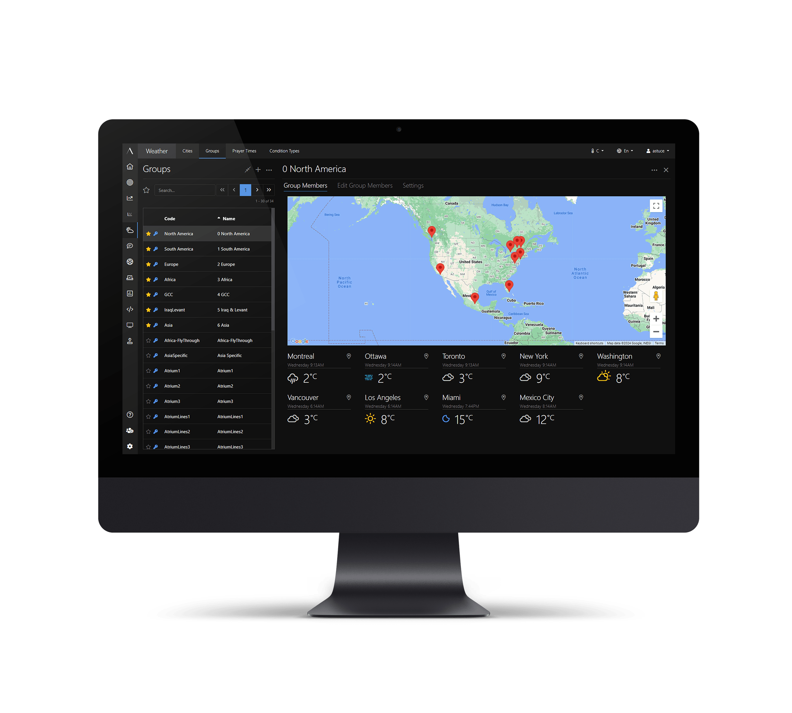 Weather Visualization Software Weather data analysis and interactive visualizations | Astucemedia