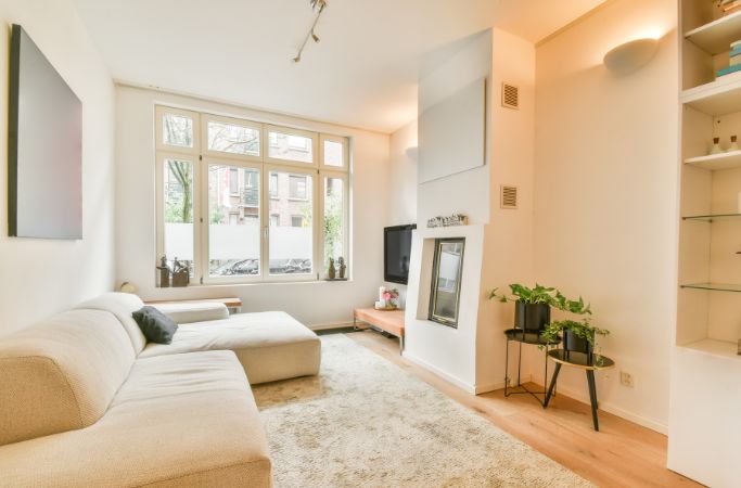 Red Rover Cleaning professional performing cleaning services in Dublin OH using advanced tools for spotless results.