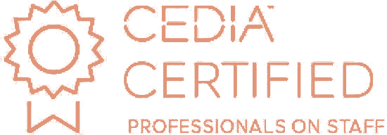 CEDIA Certified Professionals on Staff