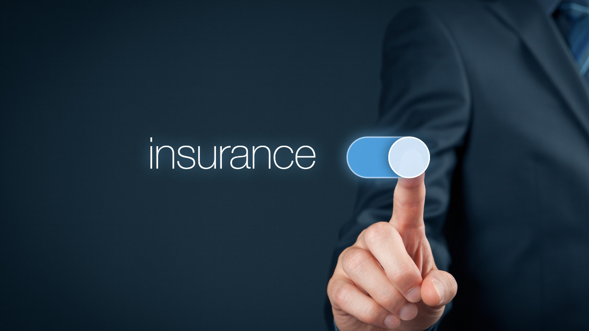 A picture of a person turning on the insurance switch.