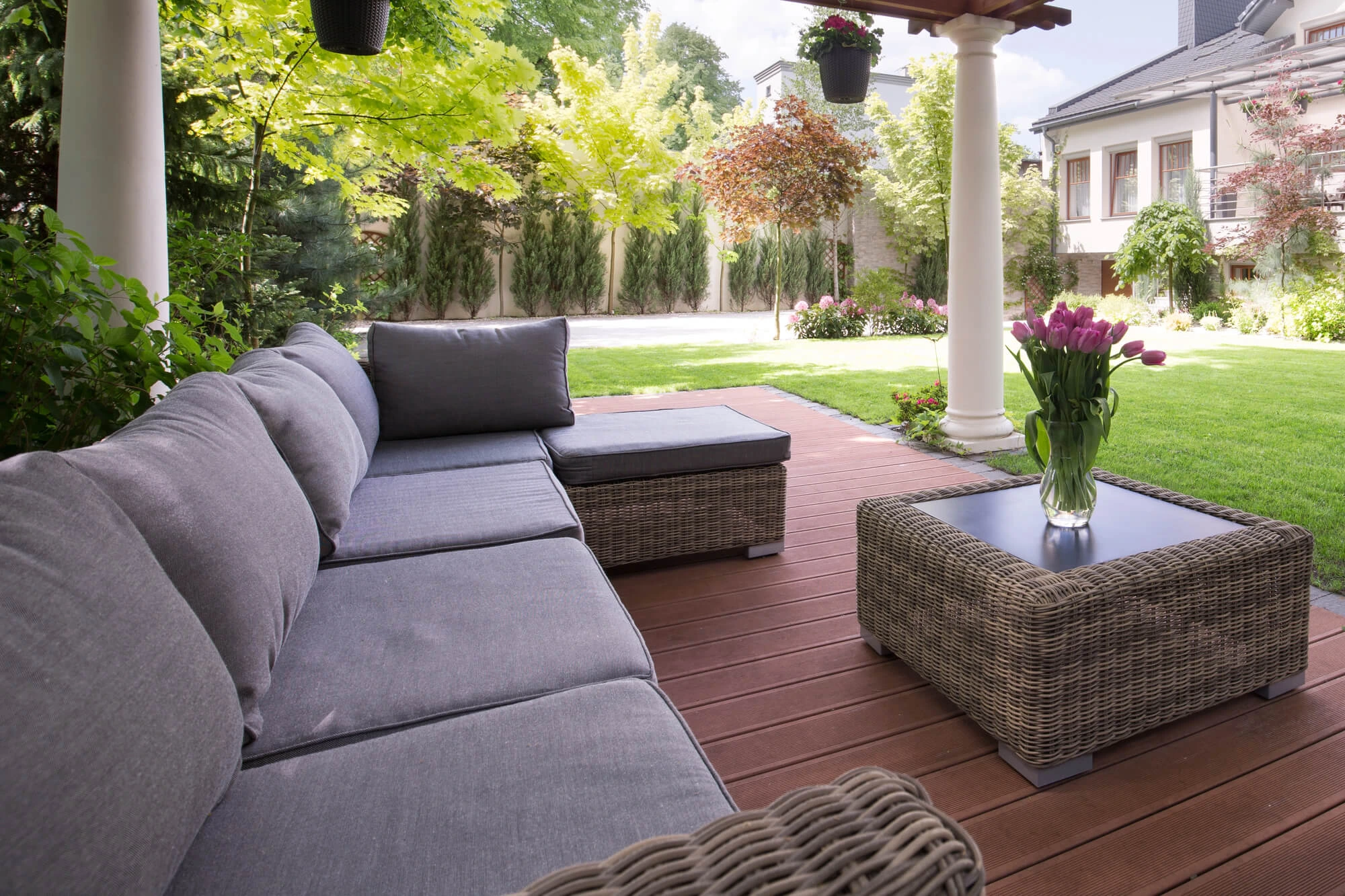 sofa and outdoor dining furniture Palm Beach
