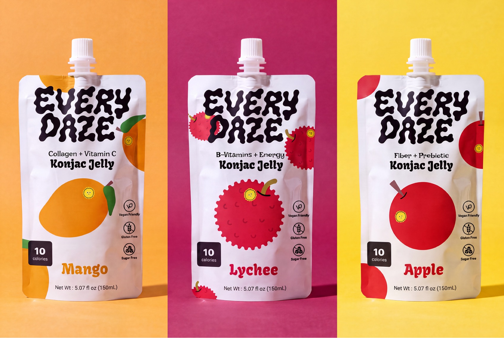 everydaze konjac jelly pouches