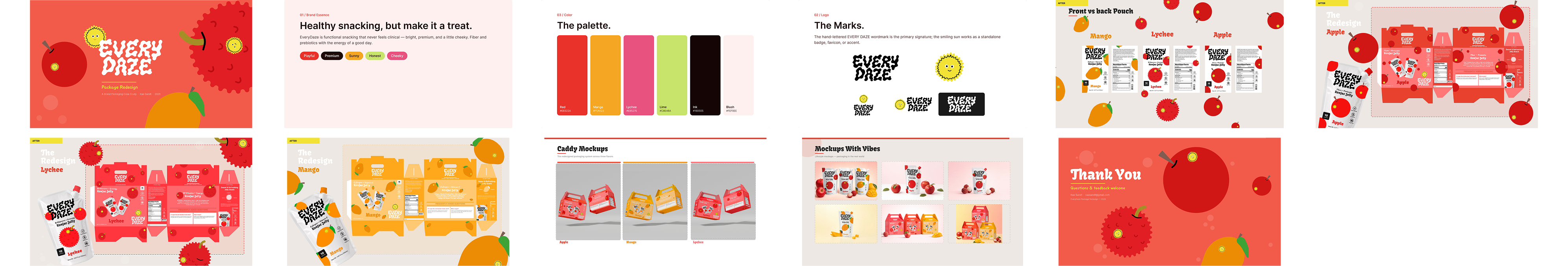 everydaze brand guide slides