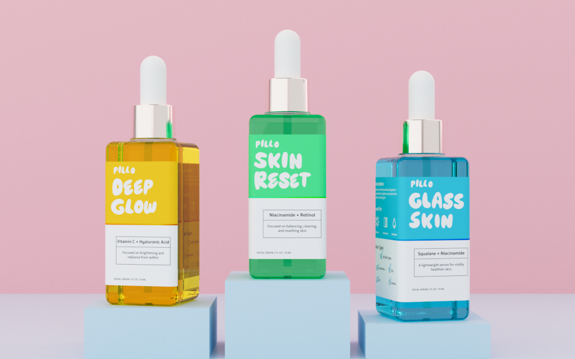 Pillo serum lineup
