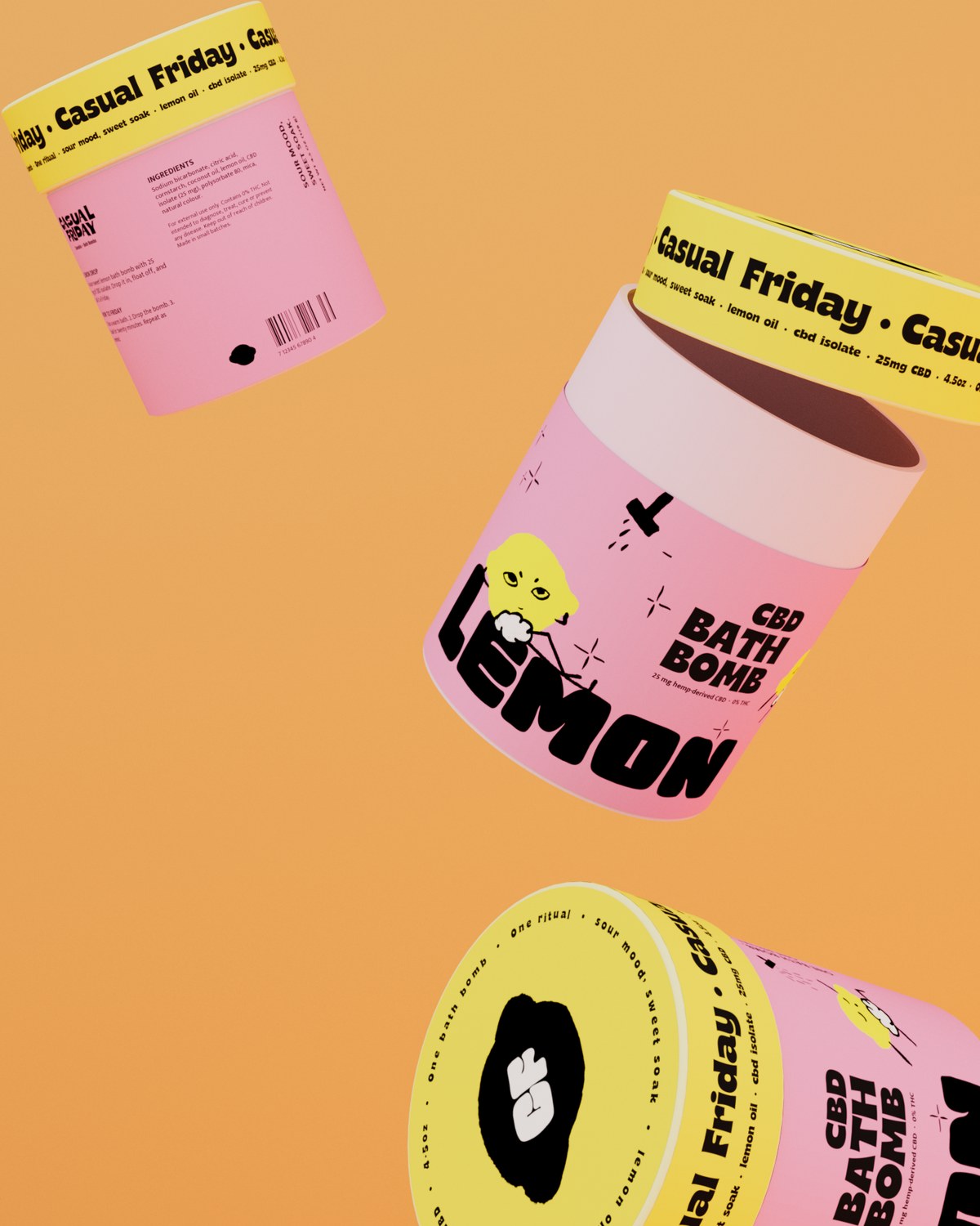 Casual Friday Lemon Drop tube