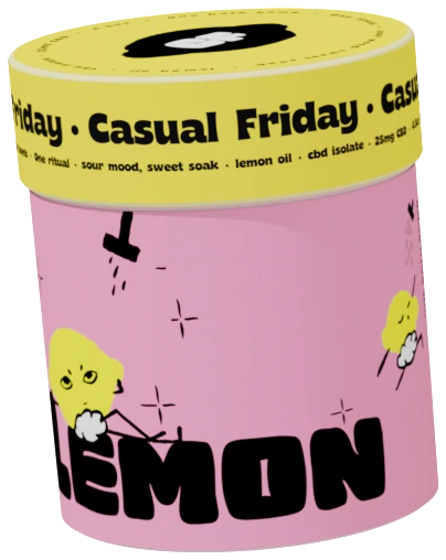 Casual Friday Lemon Drop tube