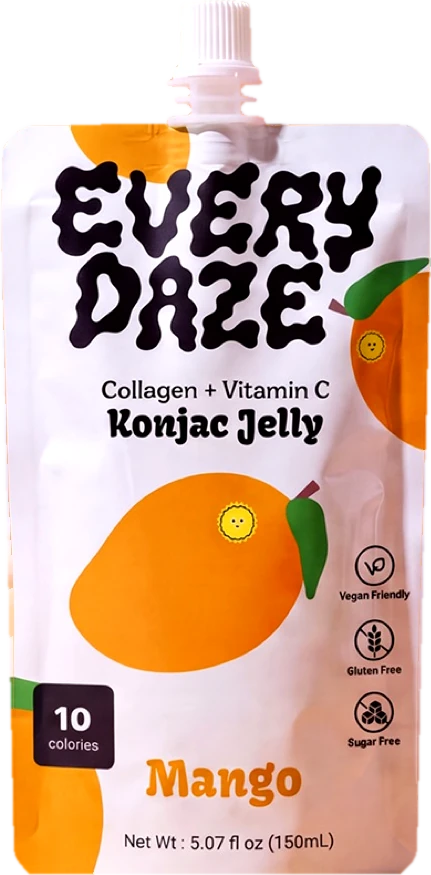 EveryDaze Mango konjac jelly pouch