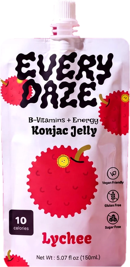 EveryDaze Lychee konjac jelly pouch