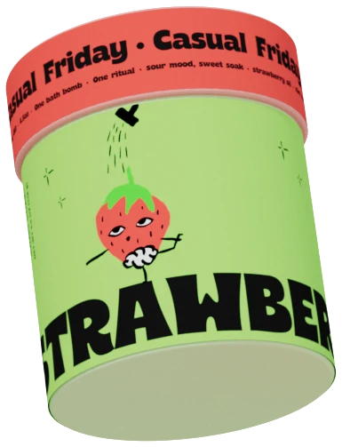 Casual Friday Strawberry tube