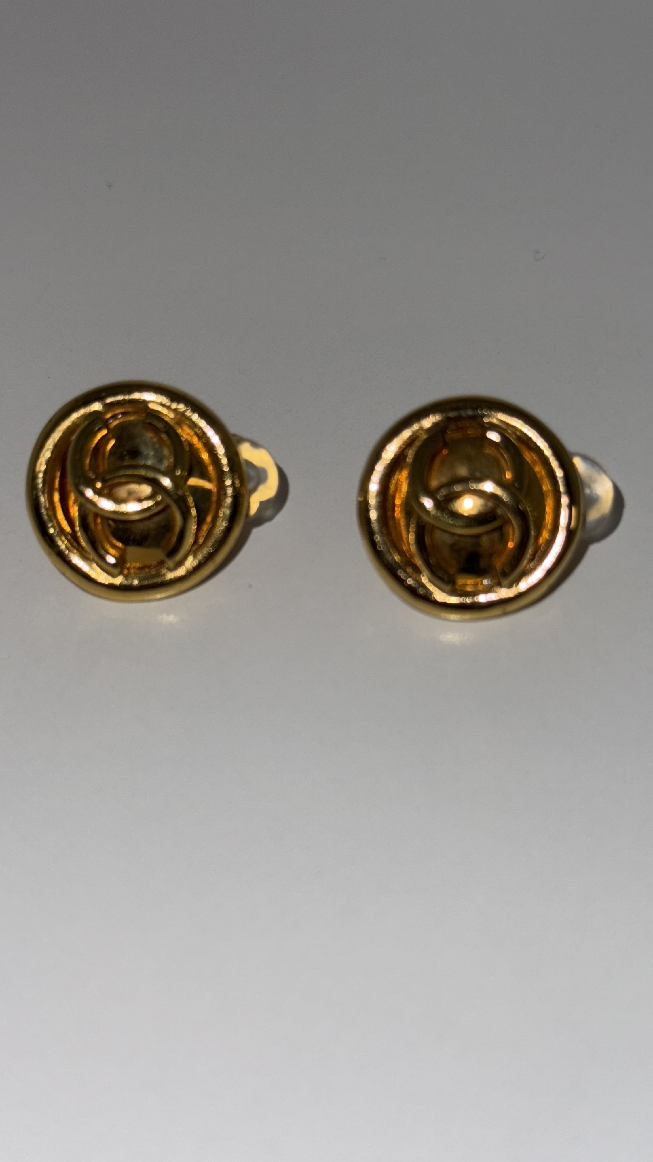 Chanel Clip On Earrings