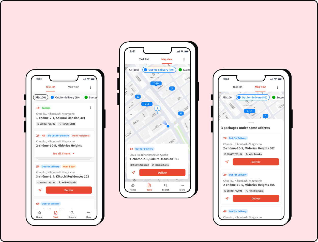 Espoirer Mobile App Design