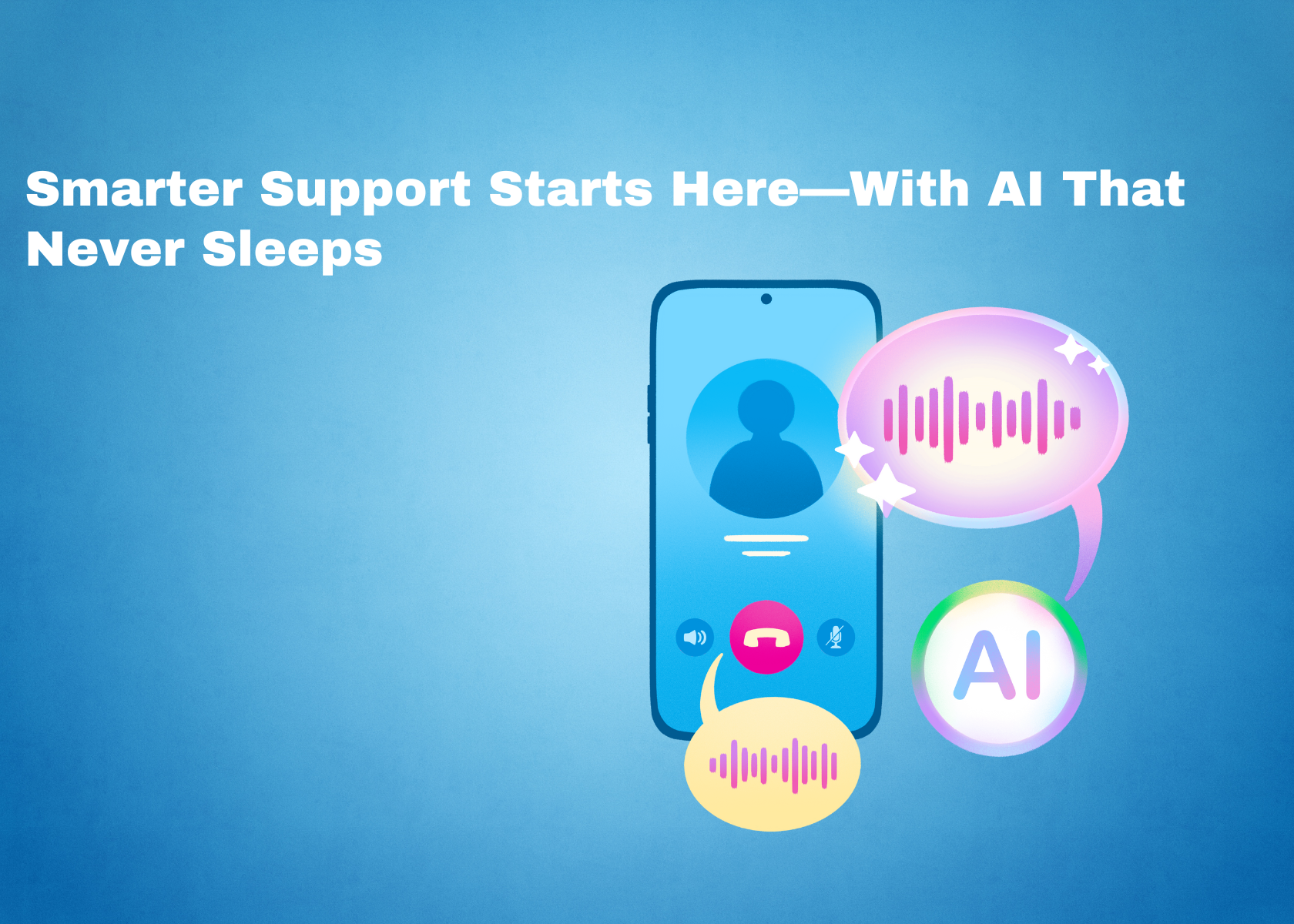 Smarter Support Starts Here—With AI That Never Sleeps