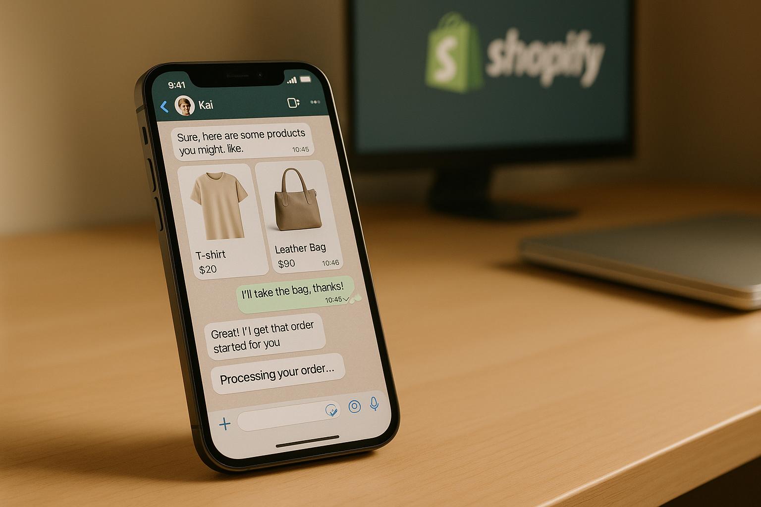 Turn WhatsApp into a Sales Channel for Your Shopify Store with Kai AI Agent
