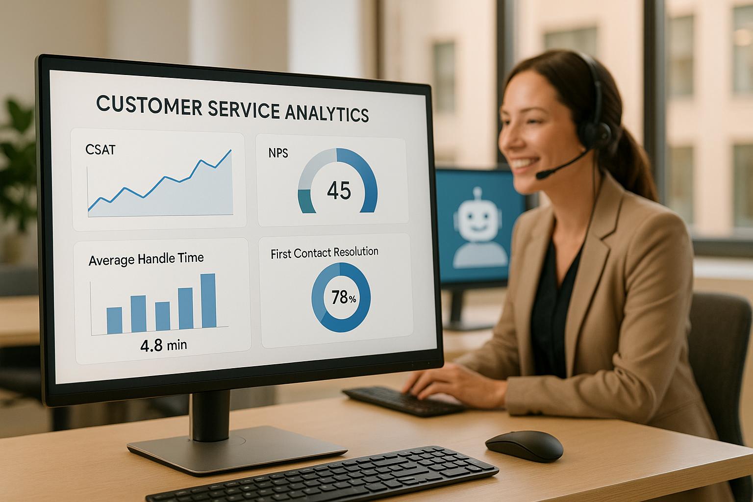 HowAI Agents Improve CX Metrics: CSAT, AHT, FCR, NPS