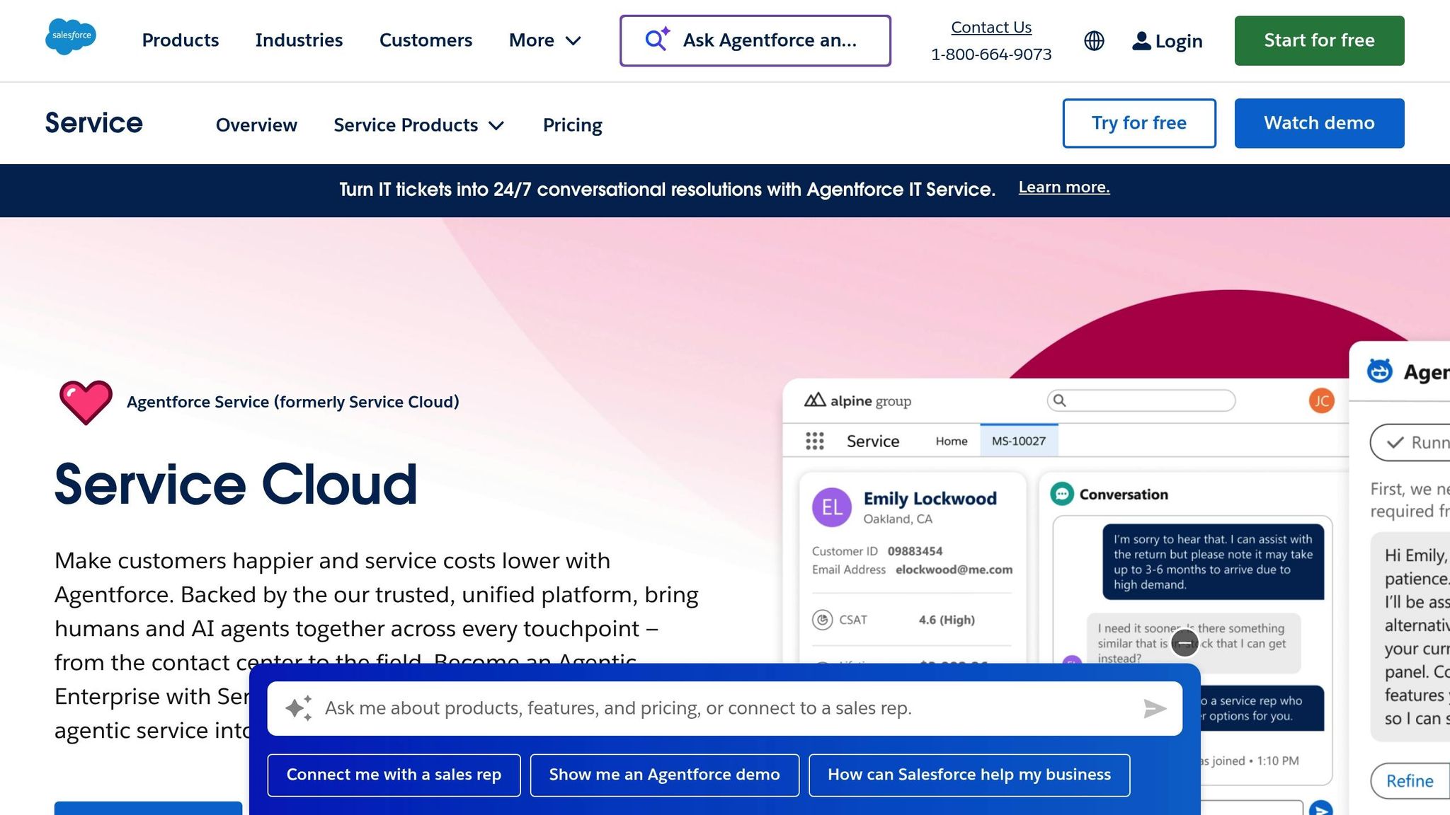 Salesforce Service Cloud
