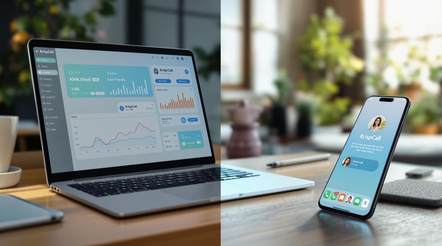 klink.cloud vs KrispCall