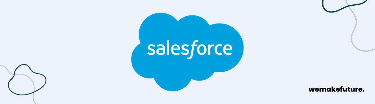 Ein Header mit dem Logo von Salesforce.