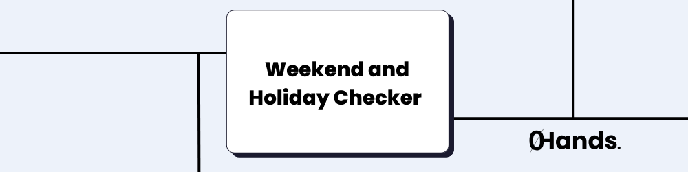 Weekend and Holiday Checker