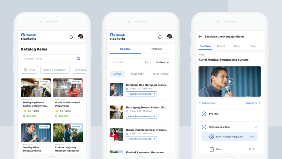 Learning Management System showing syllabus and content.