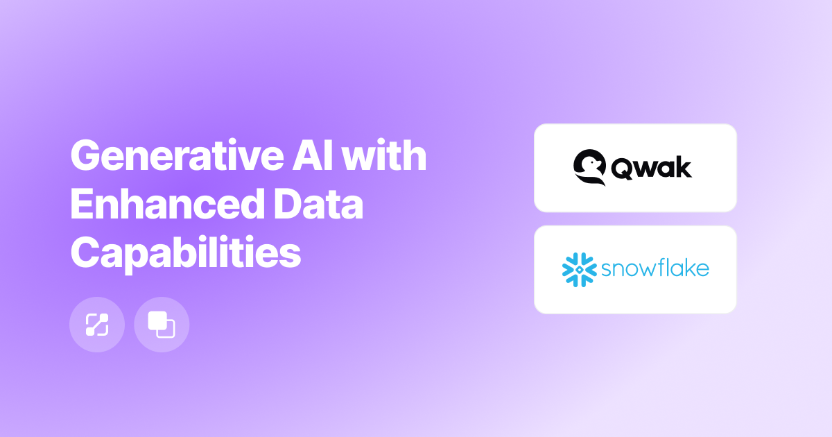 Generative AI at Scale with Enhanced Data Capabilities