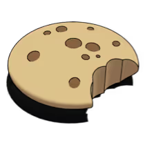 Ein leckerer brauner Cookie 