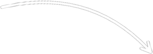 Right facing curved white arrow
