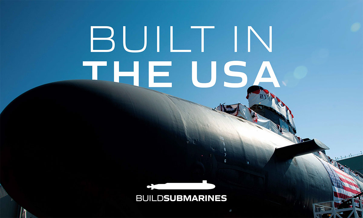 Submarine bow close-up_Built in the USA
