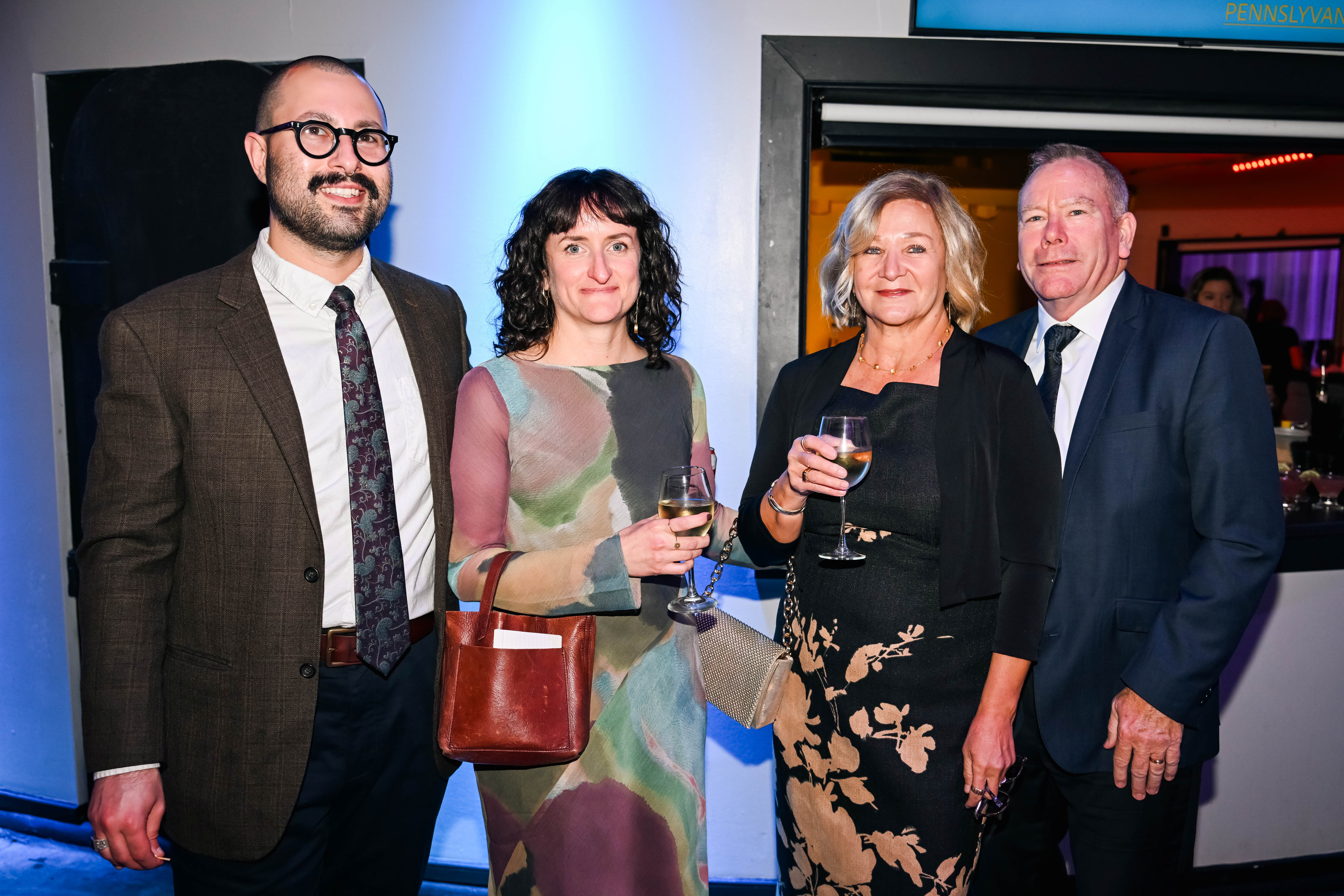 A group of guests at the gala