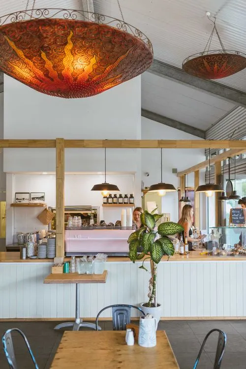 Norah Head Beach Haus cafe counter