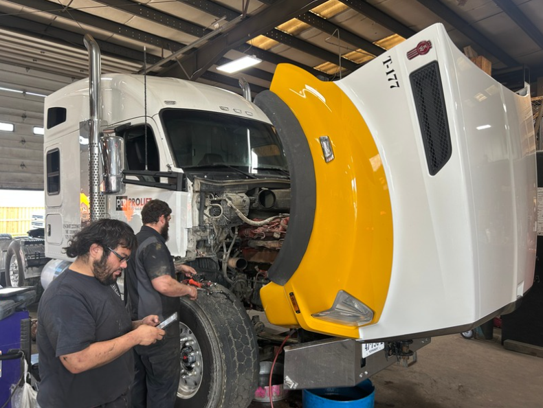 RCS in-house maintenance facility building