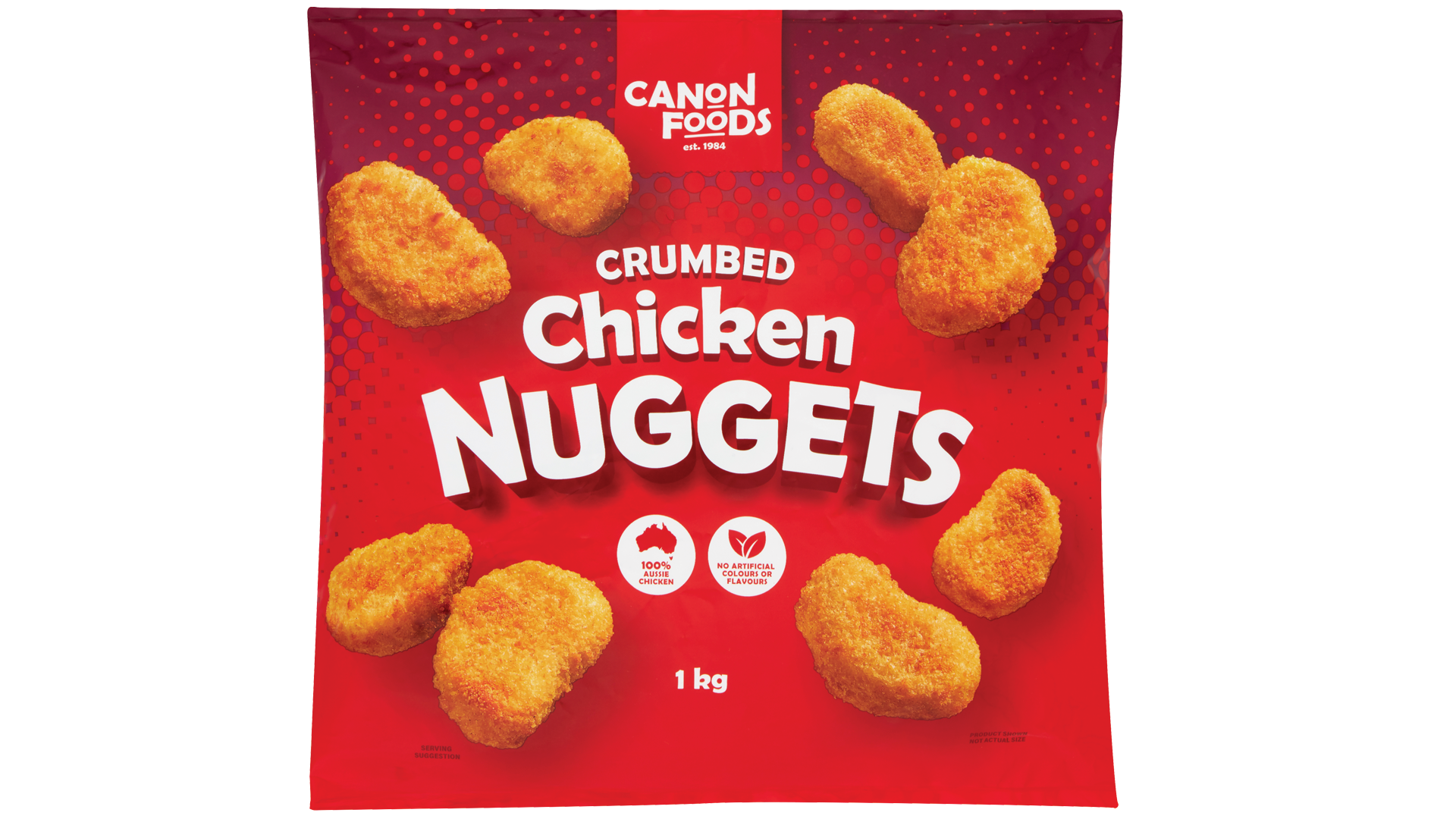 Crumbed Chicken Nuggets 1kg