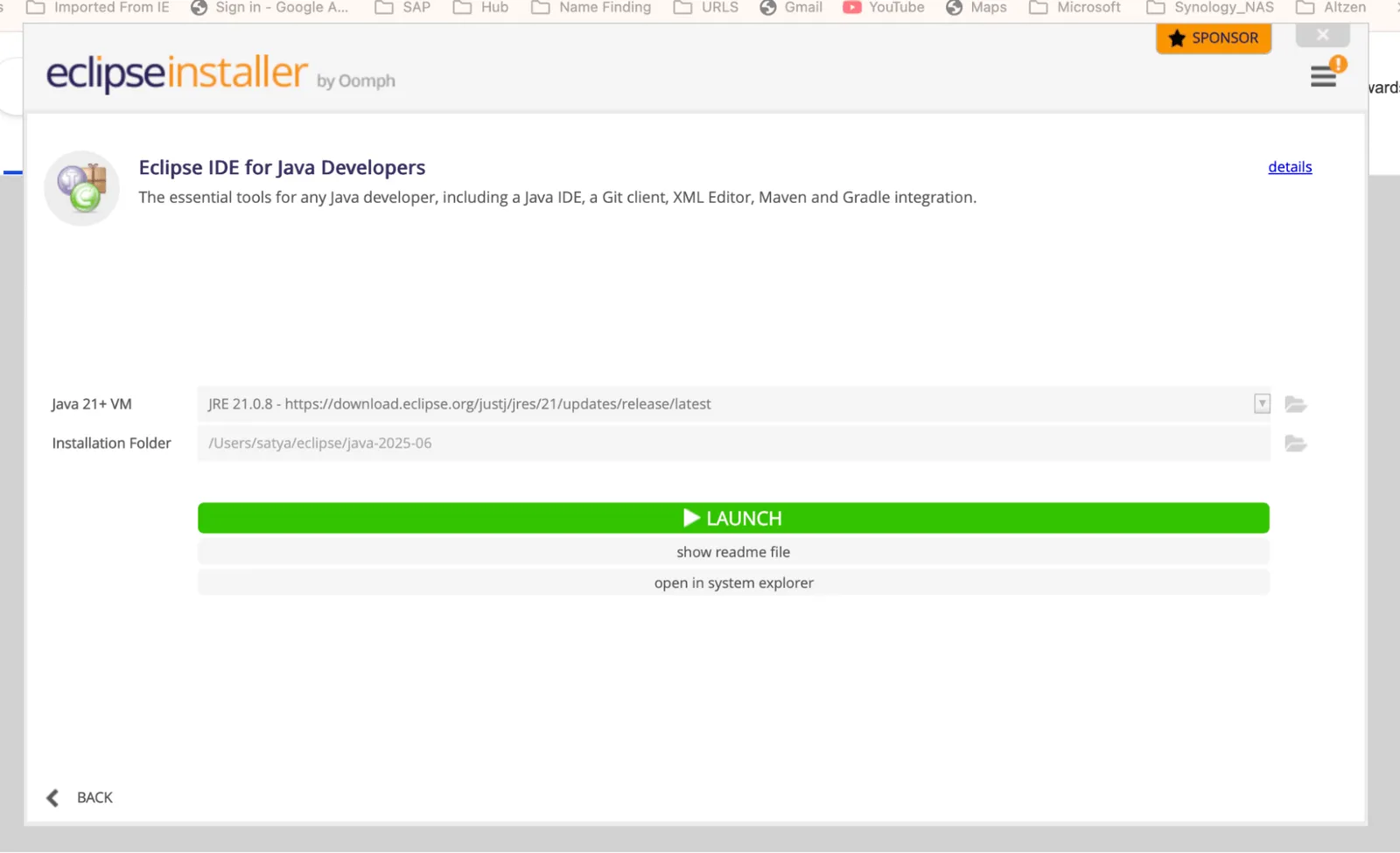 Download and Install SAP GUI on Windows - choose path  & click Next