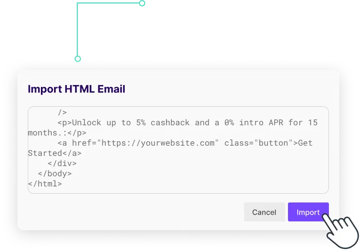 HTML Importer API - Beefree SDK code