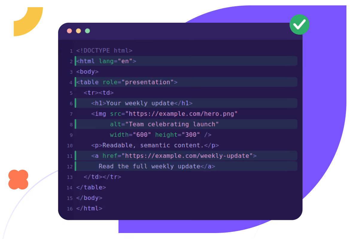 Placeholder illustration of the Beefree SDK editor rendering consistently across clients