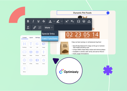 How Optimizely helped customers cut campaign creation time by 50% with Beefree SDK