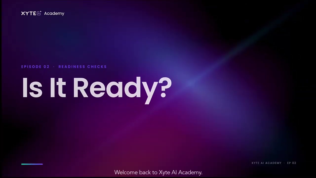 Is it Ready?