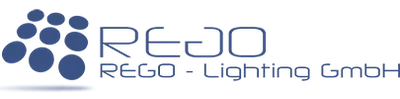 Rego Lighting-Logo als Referenz für Mitarbeitergewinnung und Neukundengewinnung mit der VS RecruitingFabrik