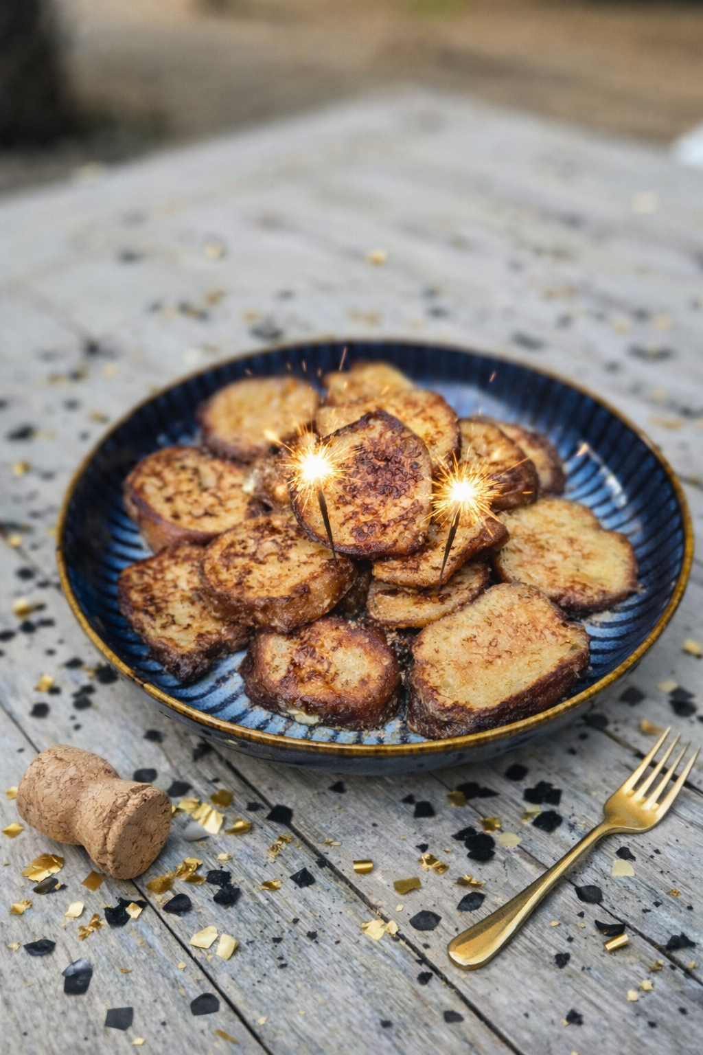 Oliebollen wentelteefjes