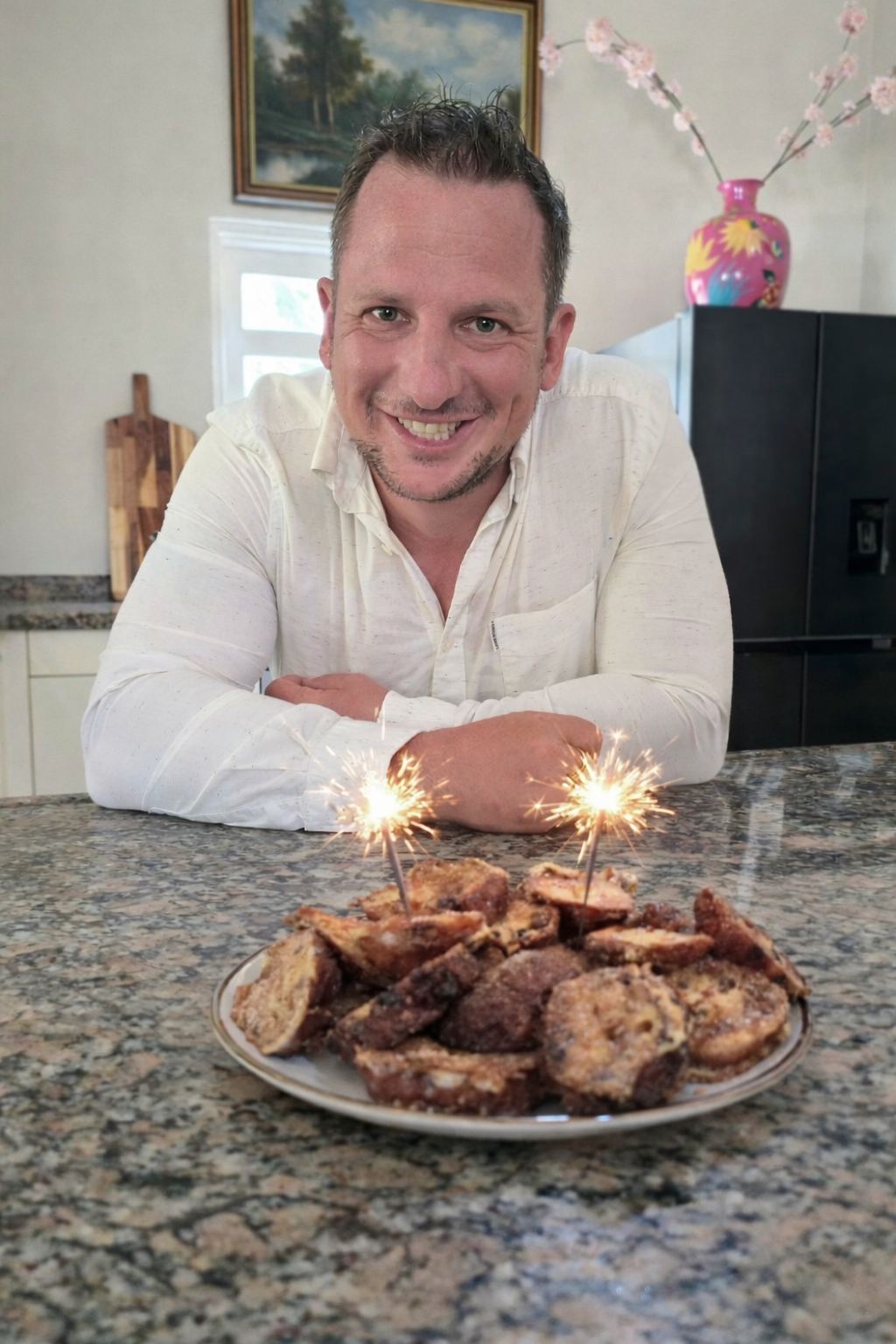 Glutenvrije oliebollen wentelteefjes