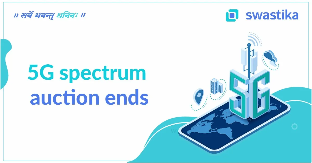 5G Spectrum auction ends - Reliance Jio is the top bidder