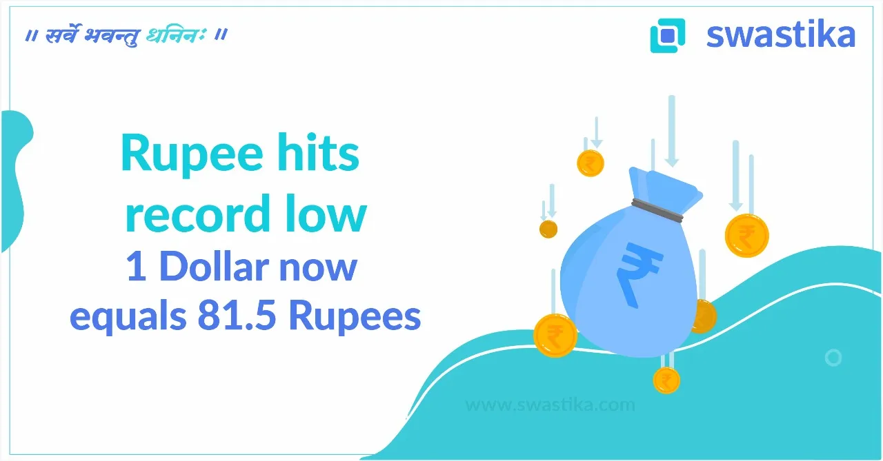 Rupee falls to all-time low of 81.5 against US dollar