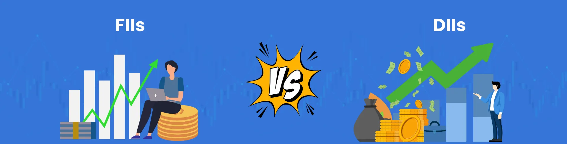 Intraday Market Movers: The Role of FIIs and DIIs in Shaping Stock Price Trends in India