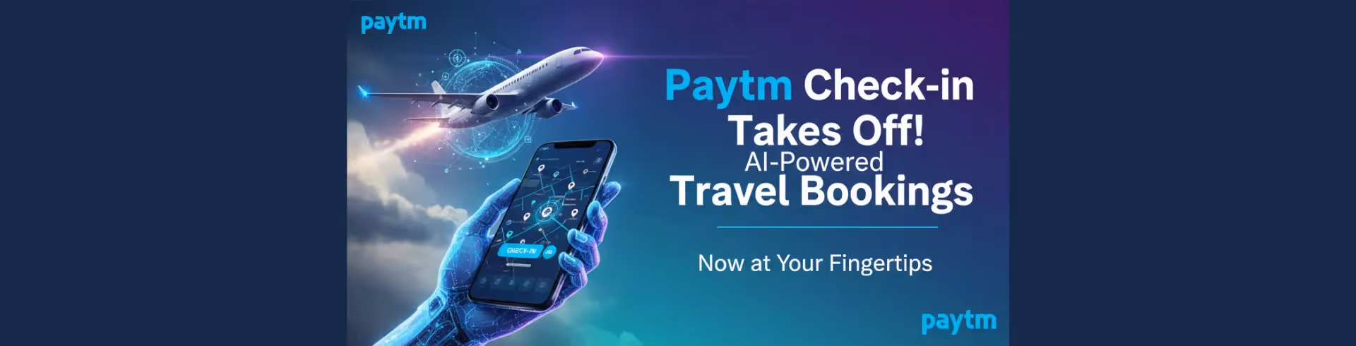 Paytm Check-in Takes Off! AI-Powered Travel Bookings Now at Your Fingertips