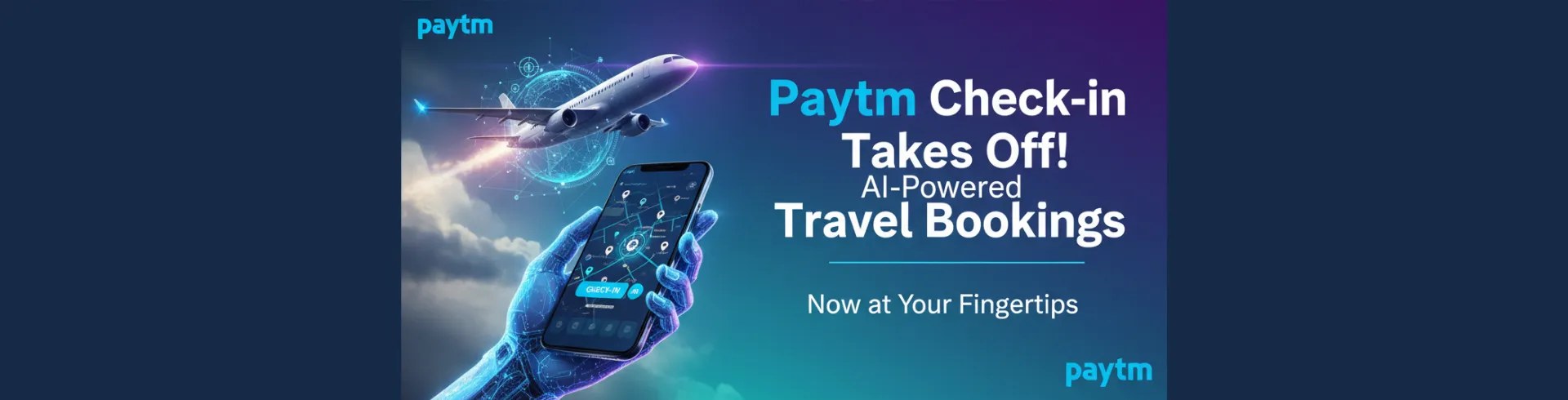 Paytm Check-in Takes Off! AI-Powered Travel Bookings Now at Your Fingertips